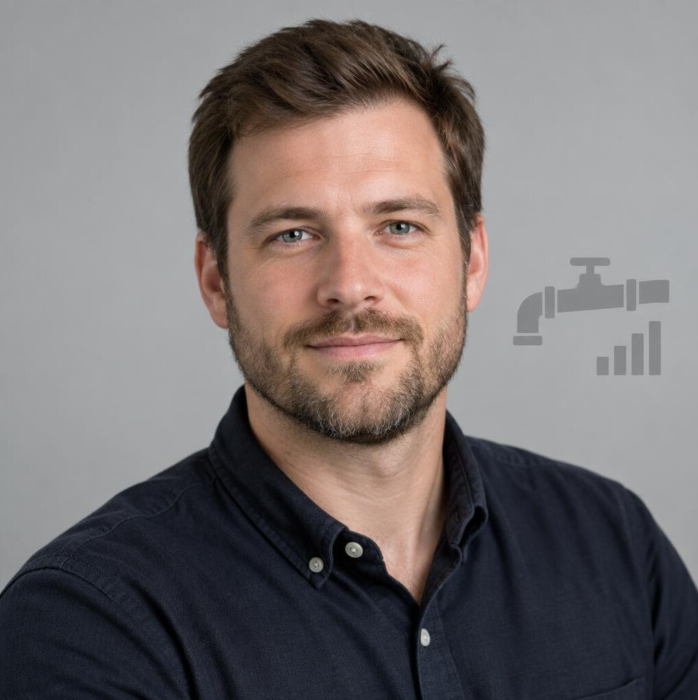 Portrait of a bearded man looking at the camera